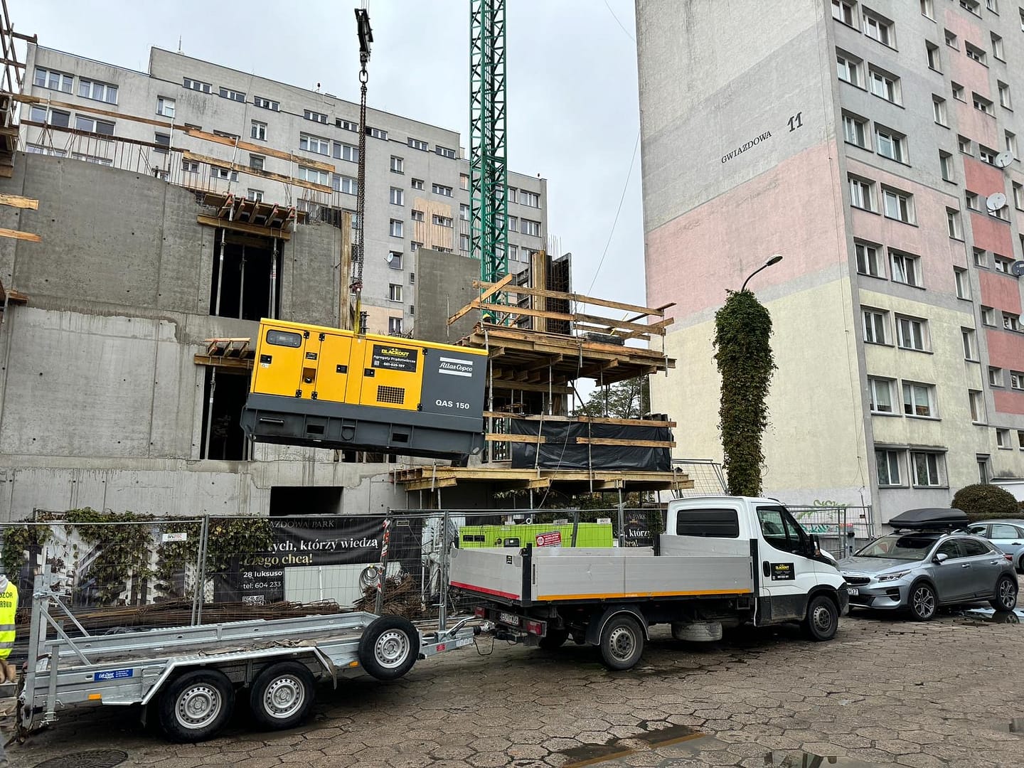 Agregaty prądotwórcze wynajem blackout